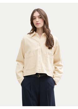 Tom Tailor Denim Kurtka jeansowa 1045500 Beżowy Regular Fit ze sklepu MODIVO w kategorii Kurtki damskie - zdjęcie 181084806