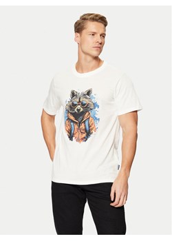 Blend T-Shirt 20717754 Biały Regular Fit ze sklepu MODIVO w kategorii T-shirty męskie - zdjęcie 181084825