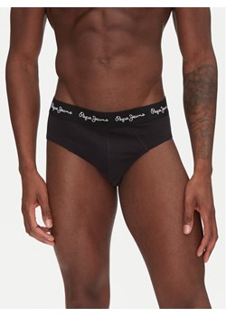 Pepe Jeans Komplet 3 par slipów PMU10988 Czarny ze sklepu MODIVO w kategorii Majtki męskie - zdjęcie 181084849