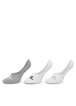 LAUREN RALPH LAUREN Zestaw 3 par stopek męskich 454972832002 Biały ze sklepu MODIVO w kategorii Skarpetki męskie - zdjęcie 181084856