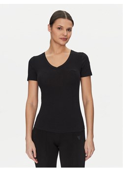 Guess T-Shirt O5GI00 KBBU1 Czarny Boxy Fit ze sklepu MODIVO w kategorii Bluzki damskie - zdjęcie 181084897
