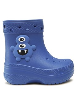 Crocs Kalosze Crocs Classic I Am Monster Boot T 209144 Niebieski ze sklepu MODIVO w kategorii Kalosze dziecięce - zdjęcie 181084976