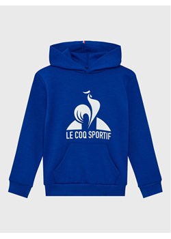 Le Coq Sportif Bluza 2220603 Niebieski Regular Fit ze sklepu MODIVO w kategorii Bluzy chłopięce - zdjęcie 181085006