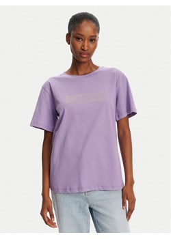 Patrizia Pepe T-Shirt 2M4422/J274-M531 Fioletowy Regular Fit - id: 0000305312280 - marki Patrizia Pepe - 181085009 Patrizia Pepe T-Shirt 2M4422/J274-M531 Fioletowy Regular Fit ze sklepu MODIVO w kategorii Bluzki damskie - zdjęcie 181085009