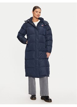 Tommy Jeans Kurtka puchowa Alaska DW0DW18860 Granatowy Regular Fit ze sklepu MODIVO w kategorii Kurtki damskie - zdjęcie 181085046