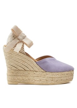 Manebi Espadryle Hamptons Heart-Shaped Wedge Espadrilles W 1.3 WH Fioletowy ze sklepu MODIVO w kategorii Espadryle damskie - zdjęcie 181085068