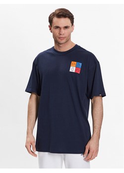 Ellesse T-Shirt Rolletto SHR17641 Granatowy Regular Fit ze sklepu MODIVO w kategorii T-shirty męskie - zdjęcie 181085107