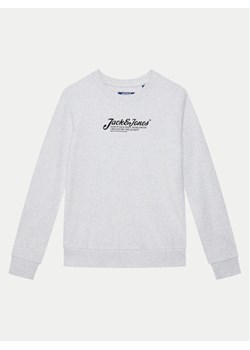 Jack&Jones Junior Bluza Beau 12269849 Szary Regular Fit ze sklepu MODIVO w kategorii Bluzy chłopięce - zdjęcie 181085139