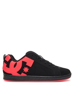 DC Sneakersy COURT GRAFFIK 300678-BHP Czarny ze sklepu MODIVO w kategorii Buty sportowe damskie - zdjęcie 181085169