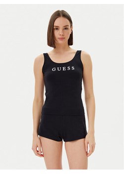 Guess Piżama O5GX13 KBBU1 Czarny Regular Fit ze sklepu MODIVO w kategorii Piżamy damskie - zdjęcie 181085215