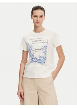 Weekend Max Mara T-Shirt Teiera 2515971052 Biały Regular Fit ze sklepu MODIVO w kategorii Bluzki damskie - zdjęcie 181085236