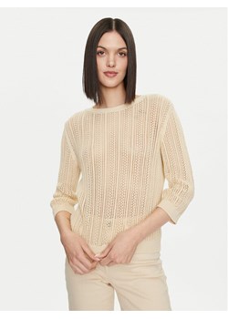 United Colors Of Benetton Sweter 1394D10AF Beżowy Regular Fit ze sklepu MODIVO w kategorii Swetry damskie - zdjęcie 181085238