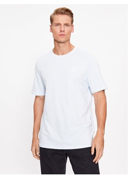 Puma T-Shirt Classics 535587 Niebieski Regular Fit ze sklepu MODIVO w kategorii T-shirty męskie - zdjęcie 181085335
