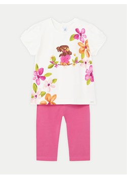 Mayoral Komplet t-shirt i legginsy 01736 Różowy Regular Fit ze sklepu MODIVO w kategorii Komplety niemowlęce - zdjęcie 181085355