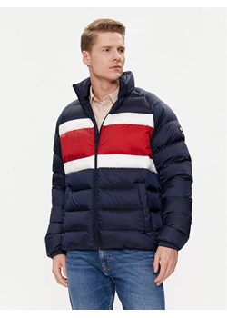 Tommy Jeans Kurtka puchowa DM0DM18012 Granatowy Regular Fit ze sklepu MODIVO w kategorii Kurtki męskie - zdjęcie 181085436