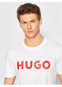 Hugo T-Shirt Dulivio 50467556 Biały Regular Fit ze sklepu MODIVO w kategorii T-shirty męskie - zdjęcie 181085458