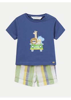 Mayoral Komplet t-shirt i spodenki 1223 Kolorowy Regular Fit ze sklepu MODIVO w kategorii Komplety niemowlęce - zdjęcie 181085545