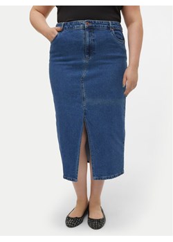 Vero Moda Curve Spódnica jeansowa Veri 10308406 Niebieski Regular Fit ze sklepu MODIVO w kategorii Spódnice - zdjęcie 181085606