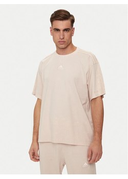 adidas T-Shirt ALL SZN 3-Stripes IR5198 Różowy Regular Fit ze sklepu MODIVO w kategorii T-shirty męskie - zdjęcie 181085626