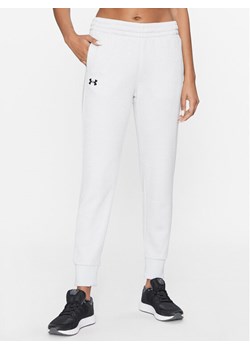 Under Armour Spodnie dresowe Armour Fleece Jogger 1373054 Szary Loose Fit ze sklepu MODIVO w kategorii Spodnie damskie - zdjęcie 181085648