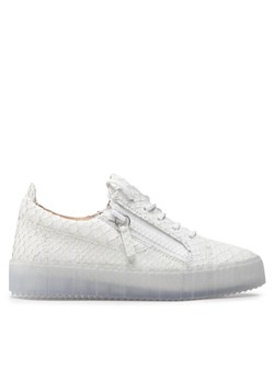 Giuseppe Zanotti Sneakersy RS20041 001 Biały ze sklepu MODIVO w kategorii Trampki damskie - zdjęcie 181085669