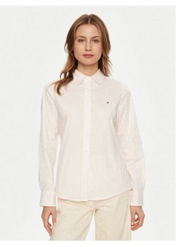 Tommy Hilfiger Koszula WW0WW44084 Różowy Regular Fit ze sklepu MODIVO w kategorii Koszule damskie - zdjęcie 181085678