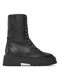 Steve Madden Trapery Odilia Bootie SM11002631 SM11002631-017 Czarny ze sklepu MODIVO w kategorii Workery damskie - zdjęcie 181085689