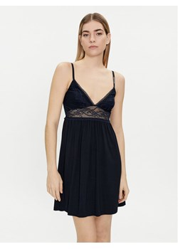 Tommy Hilfiger Koszula nocna UW0UW03578 Granatowy ze sklepu MODIVO w kategorii Koszule nocne - zdjęcie 181085725