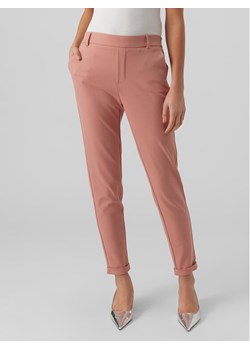Vero Moda Chinosy Maya 10225280 Różowy Regular Fit ze sklepu MODIVO w kategorii Spodnie damskie - zdjęcie 181085756