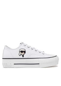 KARL LAGERFELD Trampki Kampus Max KL60425T Biały - id: 0000305061010 - marki Karl Lagerfeld - 181085828 KARL LAGERFELD Trampki Kampus Max KL60425T Biały ze sklepu MODIVO w kategorii Trampki damskie - zdjęcie 181085828