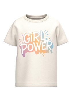 NAME IT T-Shirt 13213347 Biały Regular Fit ze sklepu MODIVO w kategorii Bluzki dziewczęce - zdjęcie 181085848