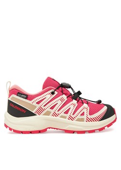 Salomon Trekkingi Xa Pro V8 Waterproof L47729500 Czerwony ze sklepu MODIVO w kategorii Buty trekkingowe dziecięce - zdjęcie 181085856