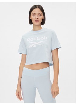 Reebok T-Shirt IM4096 Błękitny ze sklepu MODIVO w kategorii Bluzki damskie - zdjęcie 181085879