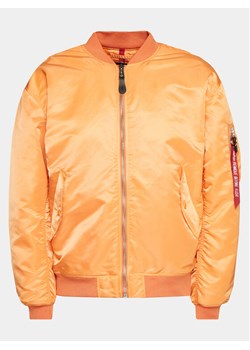 Alpha Industries Kurtka bomber MA-1 CS 136136 Pomarańczowy Relaxed Fit ze sklepu MODIVO w kategorii Kurtki męskie - zdjęcie 181085987