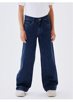 NAME IT Jeansy 13211701 Granatowy Wide Leg ze sklepu MODIVO w kategorii Spodnie dziewczęce - zdjęcie 181086027