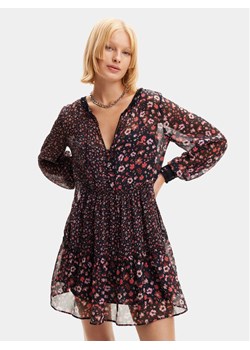 Desigual Sukienka letnia Doque 24SWVW20 Czarny Regular Fit ze sklepu MODIVO w kategorii Sukienki - zdjęcie 181086079