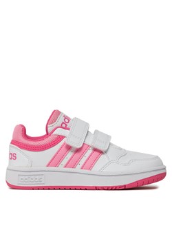 adidas Sneakersy Hoops 3.0 Cf C IG6105 Biały ze sklepu MODIVO w kategorii Buty sportowe dziecięce - zdjęcie 181086148