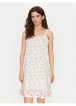 LAUREN RALPH LAUREN Koszula nocna ILN22408 Écru Regular Fit ze sklepu MODIVO w kategorii Koszule nocne - zdjęcie 181086165