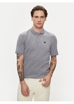 Wrangler Polo Refined 112350390 Niebieski Regular Fit ze sklepu MODIVO w kategorii T-shirty męskie - zdjęcie 181086256