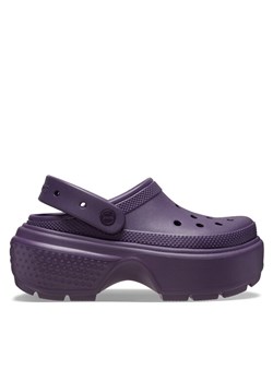 Crocs Klapki Stomp Clog 209350 Fioletowy ze sklepu MODIVO w kategorii Klapki damskie - zdjęcie 181086288