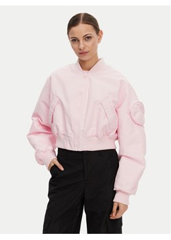 HUGO Kurtka bomber Foraia-1_B 50542360 Różowy Regular Fit ze sklepu MODIVO w kategorii Kurtki damskie - zdjęcie 181086297