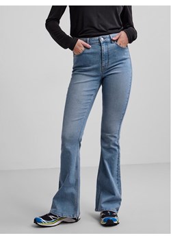 Pieces Jeansy Peggy 17123711 Niebieski Slim Fit ze sklepu MODIVO w kategorii Jeansy damskie - zdjęcie 181086298