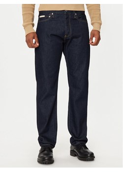 Calvin Klein Jeans Jeansy J30J326833 Granatowy Straight Fit ze sklepu MODIVO w kategorii Jeansy męskie - zdjęcie 181086315