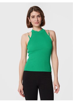 Fracomina Top FR23ST4002K41801 Zielony Slim Fit ze sklepu MODIVO w kategorii Bluzki damskie - zdjęcie 181086368