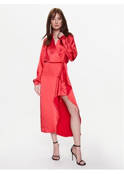 Pinko Sukienka koktajlowa 100295 Z345 Czerwony Regular Fit ze sklepu MODIVO w kategorii Sukienki - zdjęcie 181086419