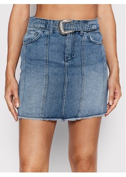 Liu Jo Spódnica jeansowa UA2155 D4622 Niebieski Regular Fit ze sklepu MODIVO w kategorii Spódnice - zdjęcie 181086475