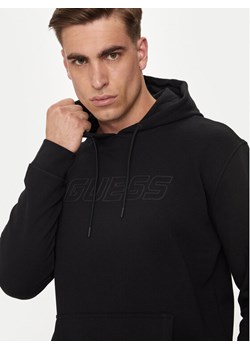 Guess Bluza Aldwin Z4YQ12 KAIJ1 Czarny Regular Fit ze sklepu MODIVO w kategorii Bluzy męskie - zdjęcie 181086489