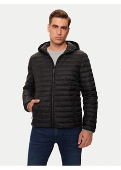 Geox Kurtka puchowa Warrens M4625B T3146 F9000 Czarny Regular Fit ze sklepu MODIVO w kategorii Kurtki męskie - zdjęcie 181086636