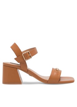 Nine West Sandały 123AL0553 Brązowy ze sklepu MODIVO w kategorii Sandały damskie - zdjęcie 181086697