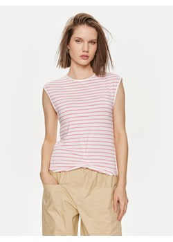 United Colors Of Benetton T-Shirt 3NRAD107J Różowy Regular Fit ze sklepu MODIVO w kategorii Bluzki damskie - zdjęcie 181086716